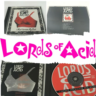 Rare Lords of Acid 'I Must Increase My Bust' 1996 Audio CD, Used - Image 1 of 4