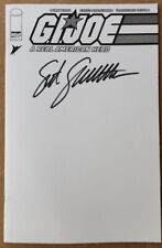 Gi Joe #301 (2023 blanc) signé par le Sgt Slaughter - Image Comics Larry Hama 