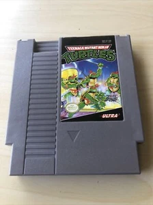 Teenage Mutant Ninja Turtles Auténtico Juego Nintendo NES Sin Probar - Imagen 1 de 4