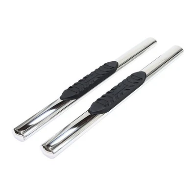 4-дюймовый овальный боковой силовой порог TrailFX A1530S для Ford F150 2015-2023 годов выпуска НОВЫЙ - Изображение 1 из 4