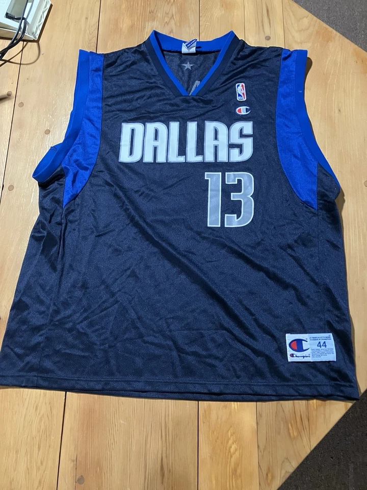 Camiseta Steve Nash Campeón Dallas Mavericks #13 Campeón NBA Talla 44 L Foto 1 de 4