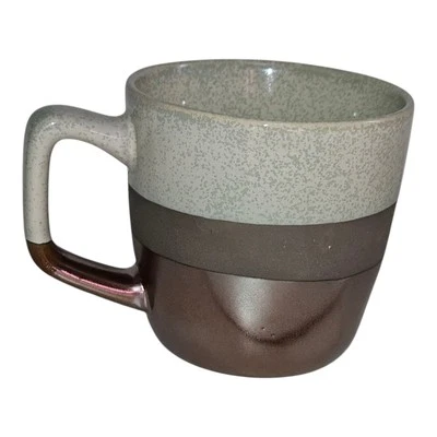 Taza de café de tres tonos PFALTZGRAFF ~ 16 fl oz ~ cobre, marrón y beige. Foto 1 de 4