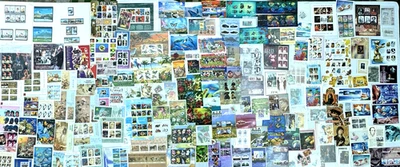 Nevis Caribbean (St Kitts & Nevis) Mint Stamp/ Mini Sheet Collection Joblot — 第 1/4 张图片
