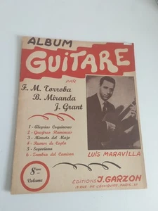 Album Federico Moreno Torroba per chitarra classica libro rarissimo, edizione 1957 - Foto 1 di 7