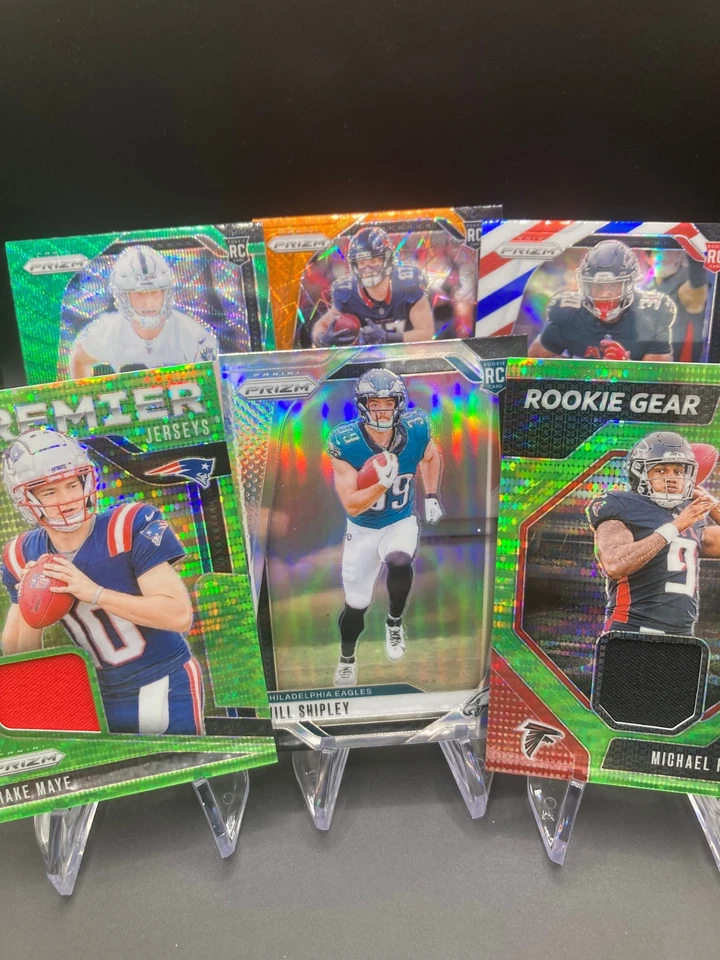 2024 Prizm Football ROOKIES- Laser, Green, Silver, Pulsar, Mems - Combine Ship!! - Image 1 of 1