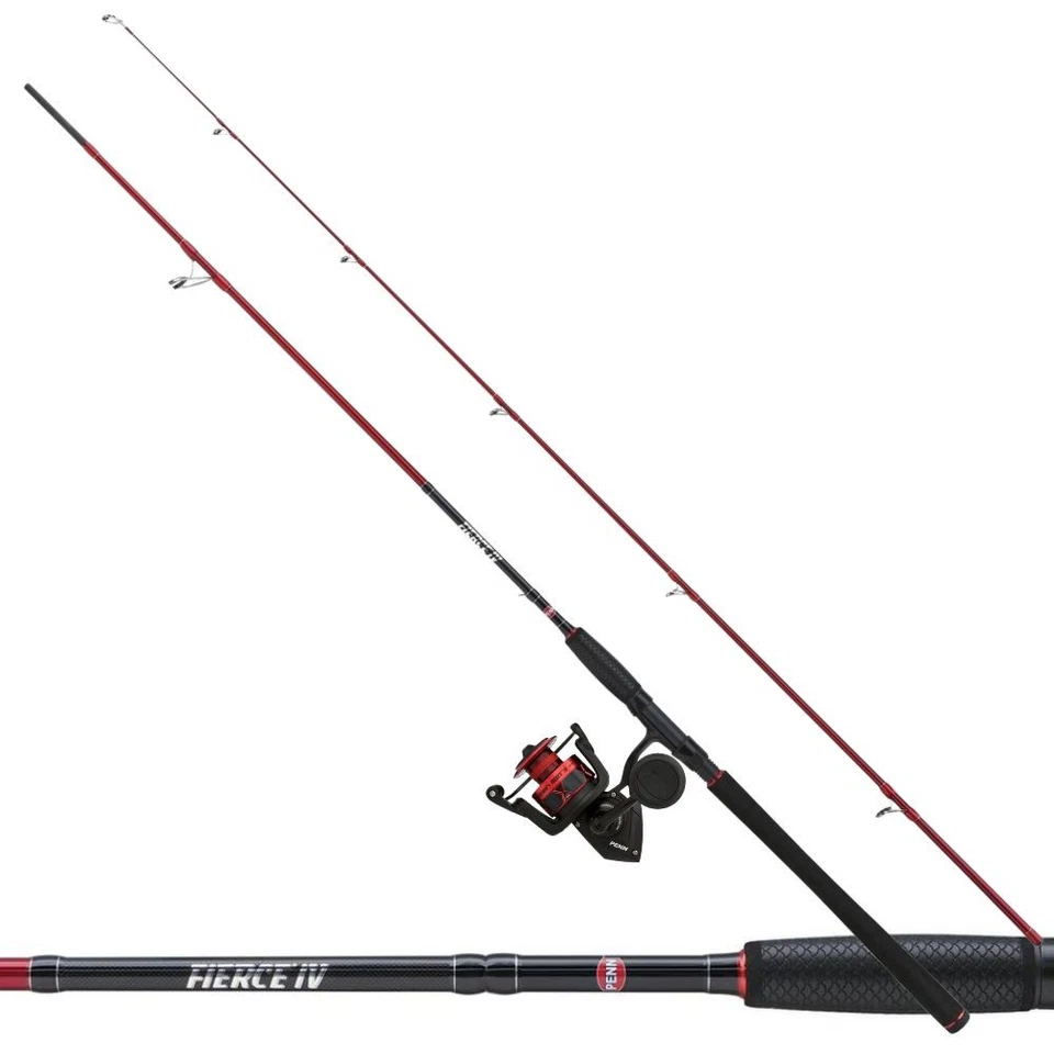 PENN Saltwater Fishing Rod-Reel Spinning Combo FIERCE IV 75-150g 5000 CMB - Image 1 of 4