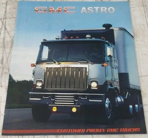 GMC Astro 1985 camión tractor folleto de ventas 6201-85 - Imagen 1 de 12