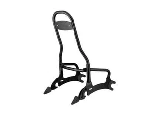 INDIAN MOTORCYCLE BLACK QUICK RELEASE 14" PASS SISSY BAR 14-18 CHIEF 2880670-266 - Picture 1 of 2