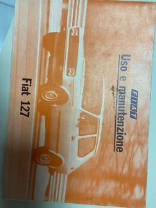 USO E MANUTENZIONE Fiat 127 - Foto 1 di 1