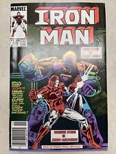 Iron Man #200 Newsstand 1st app Silver Centurion Armor Death of Iron Monger 1985