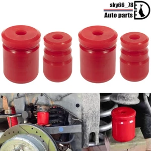 1-1303 1-1304 Front & Rear Bump Stops for 2007-2018 Jeep Wrangler JK/JKU 4Pcs - Bild 1 von 12