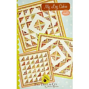 My Log Cabin Quilt PATTERN FTQ#925 by Joanna Figueroa for Fig Tree & Co. - Picture 1 of 8