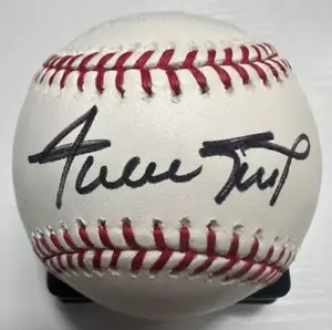 WILLIE MAYS SIGNED AUTO ROML BASEBALL PSA #AO38066 **SAN FRANCISCO GIANTS** HOF - Picture 1 of 4