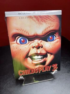 Childs Play 3 Collectors Edition (4K UHD+Blu-ray+**Near Mint** Slipcover) Sealed - Picture 1 of 8