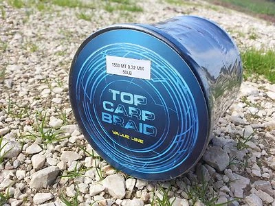 Top Carp Braid Value Line Trecciato Affondante Carpfishing Sinking Braid Brown - Imagen 1 de 4