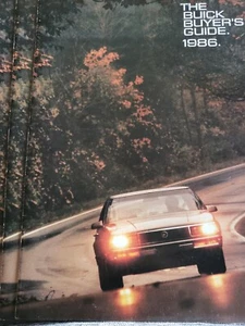 Lot of 7 1986 The Buick Buyer's Guide Sales Brochure Great Shape - Bild 1 von 1