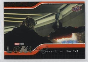 2023 Upper Deck Loki Season 1 Orange Loki Assault on the TVA #28 9pa