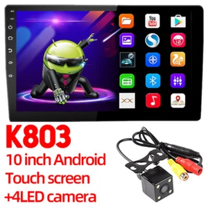 10" 2 Din Android8.1 Radio Coche Pantalla táctil Estéreo Cámara GPS Wifi Jugador - Imagen 1 de 12