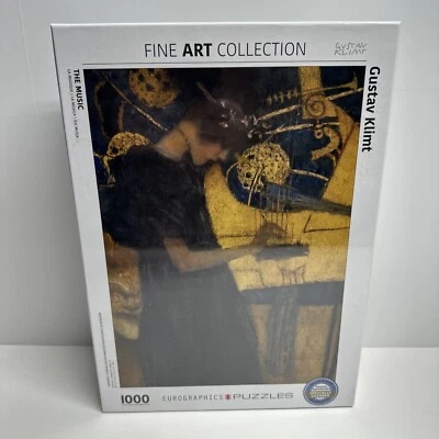 Gustav Klimt 1000 PC LA MÚSICA Rompecabezas Eurográficos, Colección de Bellas Artes Foto 1 de 4