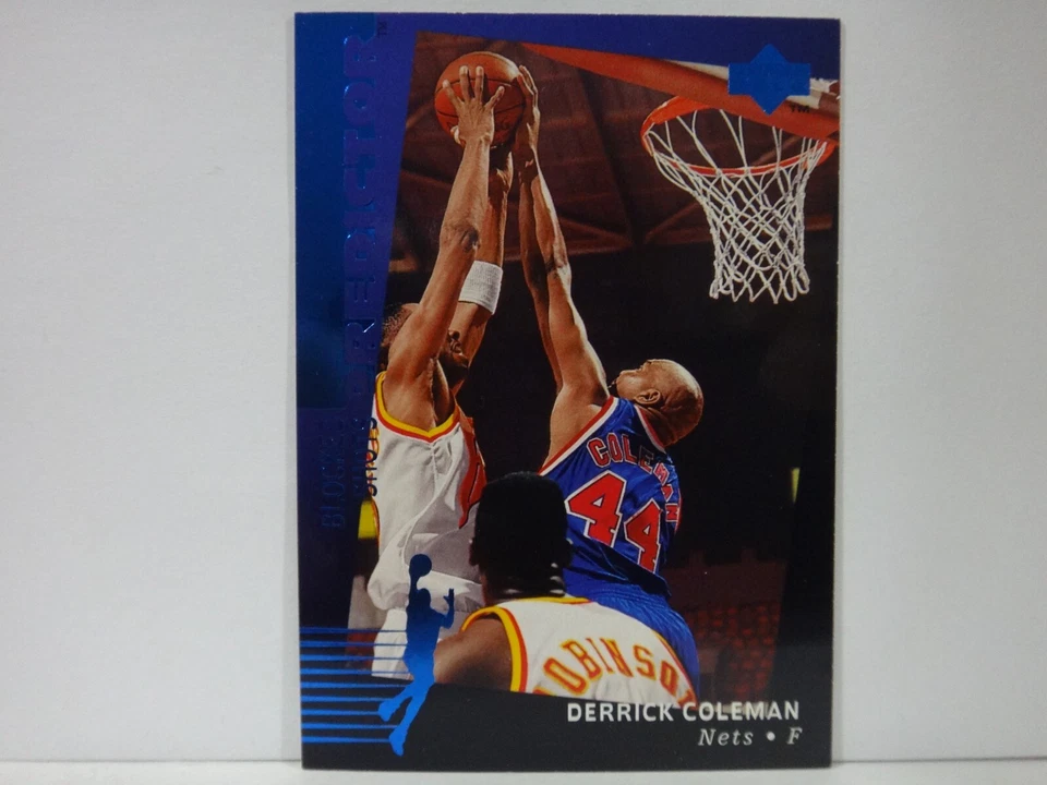 1994-95 Upper Deck Predictor League Leaders #R29 Derrick Coleman - Image 1 of 2