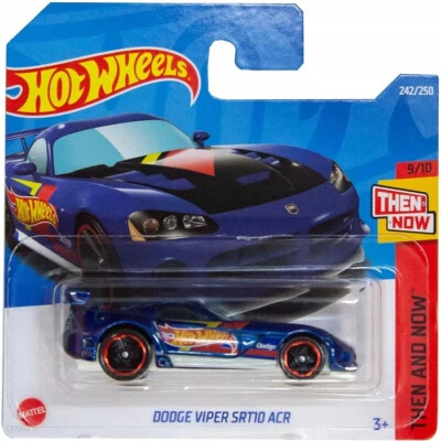 HOT WHEELS HCV79 DODGE VIPER SRT10 ACR 2022 (THEN AND NOW) 9/10 242/250 - Immagine 1 di 2