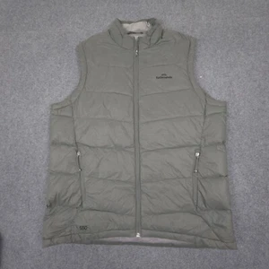 Kathmandu Vest Mens 2XLARGE Blue Puffer 550 duckdown Full Zip Winter Size 2XL - Picture 1 of 9