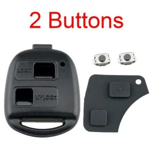 Remote Car Key Shell Case Fit for LEXUS Toyota RAV4 Yaris Prado fit for Corolla - Picture 1 of 8