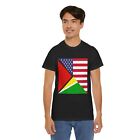 Koszulka z flagą amerykańską Gujany | unisex Gujana USA Tshirt