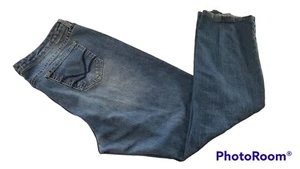 Pantalones de mezclilla rectos Nine West Vintage America Boho para mujer talla 16/33 ajuste 36x28 - Imagen 1 de 12