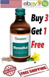 Himalaya Renalka Syrup For Coolant Of The Urinary Tract 200ml. (FREE SHIP) - Picture 1 of 5