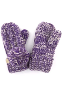 ScarvesMe C.C 2-7 years Children Girl Boy Kids Fuzzy Lining Knit Solid Gloves - Picture 1 of 15