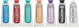 Marvis Toothpaste 7 Flavour Collection 25 ml (Pack of 7) Toothpaste - Brand New - Picture 1 of 1