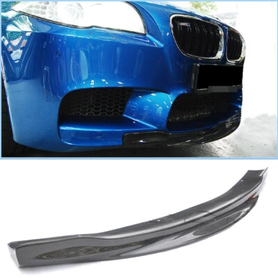 Alerón de barbilla de parachoques delantero estilo RKP de fibra de carbono para BMW F10 M5 2012-2017 Foto 1 de 4