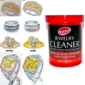 Jewelry Cleaner Solution Cleans all Jewelry Gold Silver & Diamonds - Picture 1 of 4