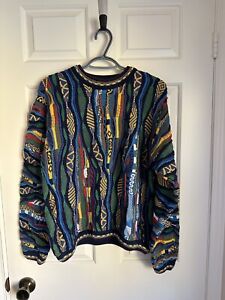 Vintage Tundra  90s Coogi Style Knit Sweater