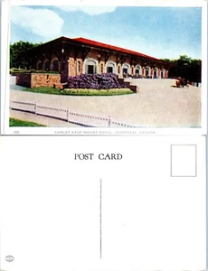 Chalet Atop Mount Royal Montreal Quebec Canada Vintage PC  - Picture 1 of 1