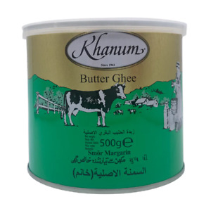 Pure Butter Ghee| Khanum 500g| geklärte Butter Butterschmalz Speiseöl Butterfett