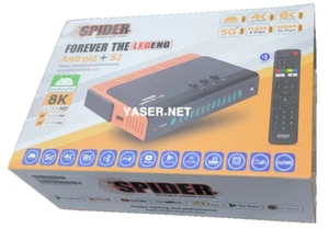 Receptor de satélite Spider Forever THE LEGEND 8k Android - Imagen 1 de 2