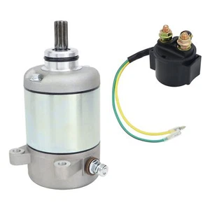 Starter Motor for Honda Trx250TM Fourtrax Recon 2002 2003 2004 with Relay - Picture 1 of 7