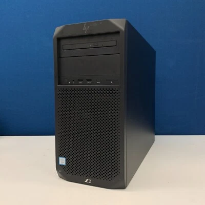 HP Z2 G4 Workstation, I7-9700, 16GB RAM, 512GB SSD, Win 11 Pro - Image 1 of 4
