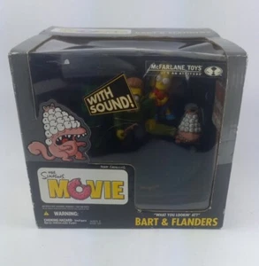 I Simpsons Mcfarlane Bart Flanders Cosa stai guardando? Scatola film sigillata - Foto 1 di 7