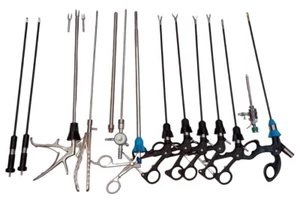 laparoscopic training grasper clip applicator trocar instruments Set kit 13piece - Picture 1 of 7