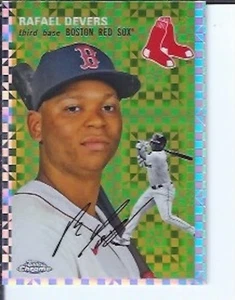 Rafael Devers  2023  Topps Chrome Platinum Xfractor - Picture 1 of 1