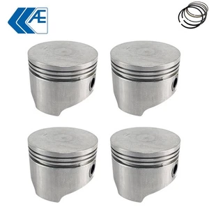 Piston & Ring Set 040" FOR Subaru 1400 1975-1979 1.4L EA63 OHV 8V 21MM PIN - Picture 1 of 1