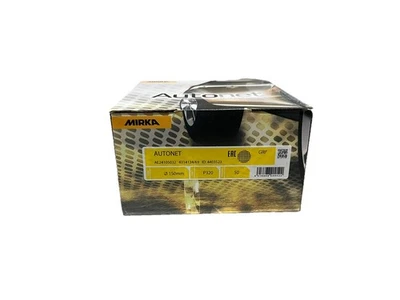 MIRKA AUTONET ABRANET ABRASIVE GRIP SANDING DISCS 150MM BOX OF 50 - P320 GRIT