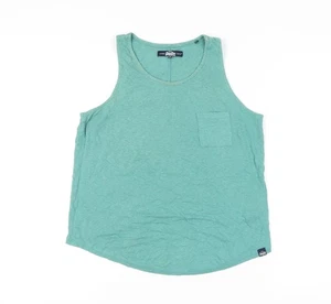 Superdry Unisex Green Tank Top M - Picture 1 of 12