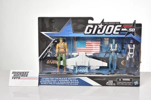 GI Joe 50th Anniversary Chase for the M.A.S.S. Device Duke Cobra Commander MOC - Picture 1 of 6