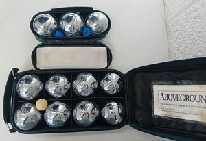 Boules Stainless Steel Ball Sets with Outdoor Carry Cases - Picture 1 of 4