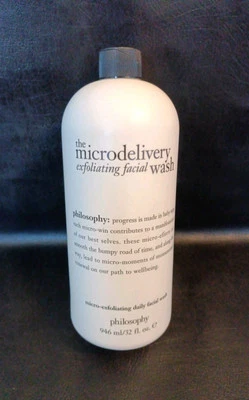 NEW Philosophy MicroDelivery Exfoliating Facial Wash XL 32 oz SEALED - Image 1 of 4