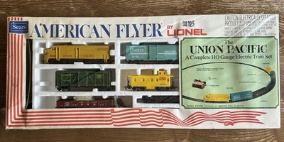 Sears American Flyer by Lionel HO Union Pacific Train Set 5-6590 | Sealed C-9 - Image 1 of 4